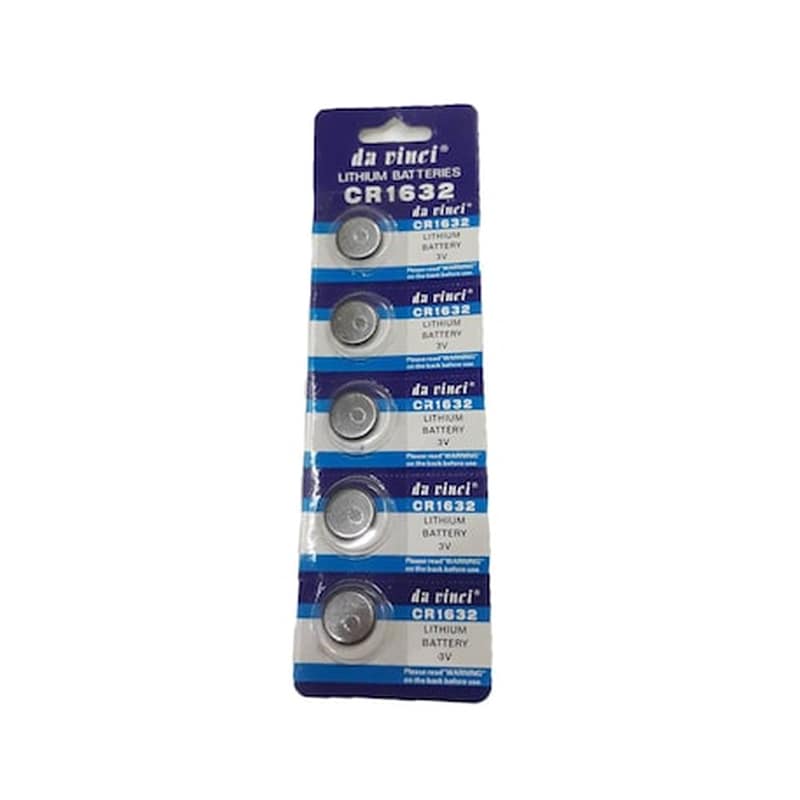 DA VINCI Μπαταρίες Λιθίου Cr1632 (3v) / 5 Τεμάχια - Da Vinci