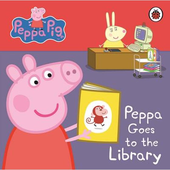 Peppa Pig: Peppa Goes to the Library: My First Storybook image 0