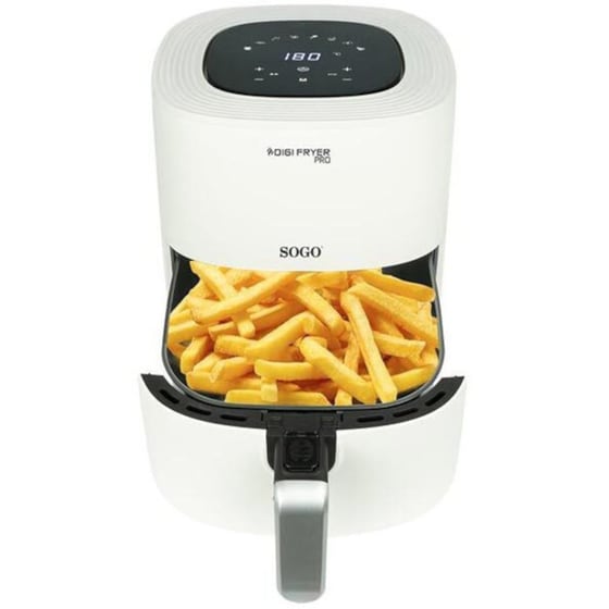 SOGO FRE-SS-10815 με Αποσπώμενο Κάδο 1700 W 5.5 L Λευκό Φριτέζα Αέρος image 1