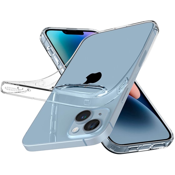 Θήκη iPhone 14 - Spigen Liquid Crystal - Crystal Clear image 2