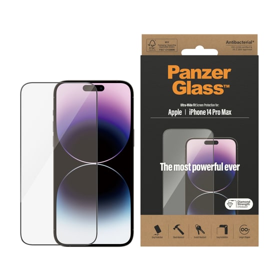 Προστατευτικό οθόνης Apple iPhone 14 Pro Max - PanzerGlass Full Cover Glass image 2