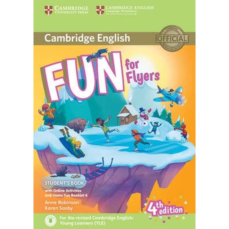 Fun for Flyers Students Book with Online Activities with Audio and Home Fun Booklet 6