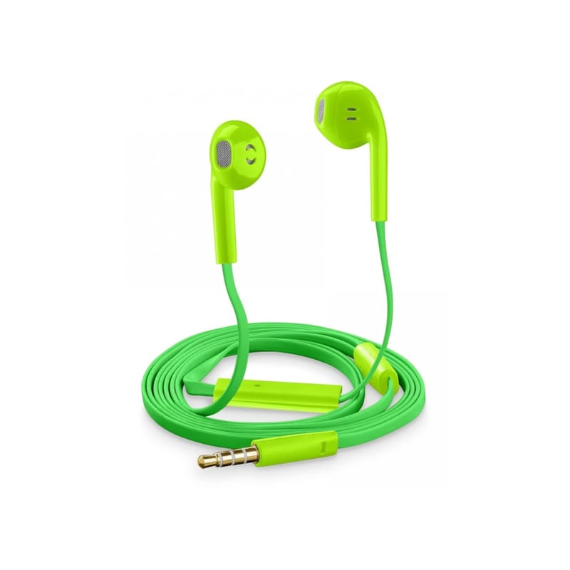 Ακουστικά Handsfree Cellular Line Style 3.5mm Jack - Πράσινο