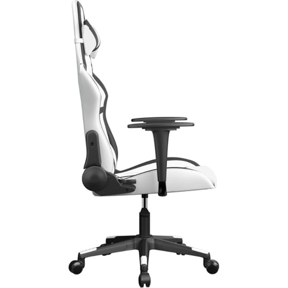 Καρέκλα Gaming VIDAXL 3143674 από Τεχνητό Δέρμα - Λευκό / Μαύρο image 1