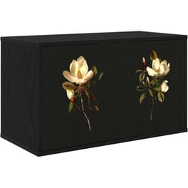 Έπιπλο Τηλεόρασης VidaXL BREMEN Επιτοίχιο 69 x 33 x 40 cm - Μαύρη Δρυς