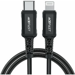 Καλώδιο Σύνδεσης Acefast C4-01 Usb-c Σε Lightning Braided 3.0a 30w Apple Certified Mfi 1.8m. Μαύρο