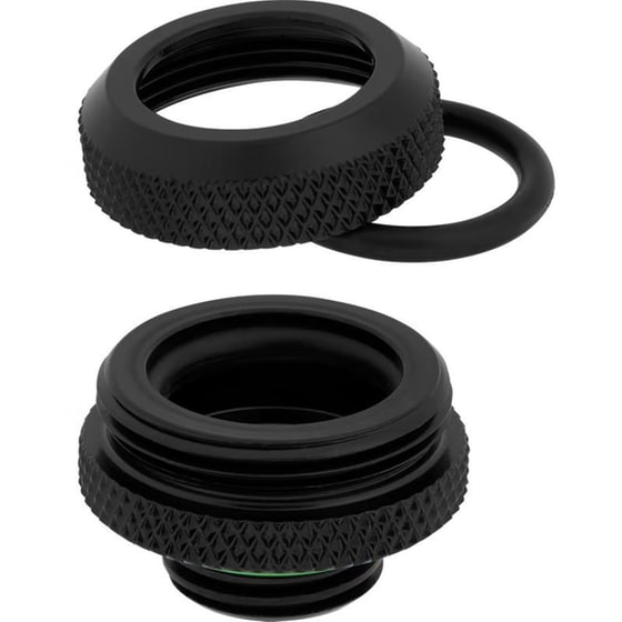 CORSAIR Hydro X Series XF Hardline OD Fitting - Μαύρο image 1