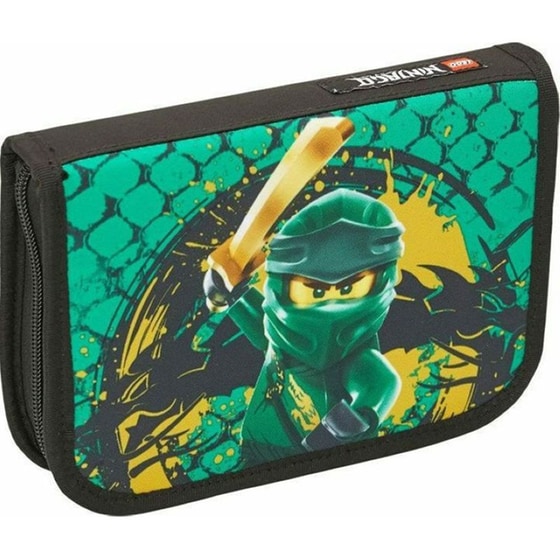 Κασετίνα Παραλληλόγραμμη Γεμάτη Lego Bags Ninjago Green Lloyd Μονή image 1
