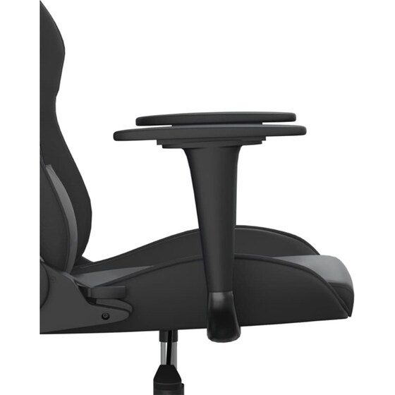 Καρέκλα Gaming VIDAXL 3143649 με Ρυθμιζόμενα Μπράτσα από Τεχνητό Δέρμα - Μαύρη image 7