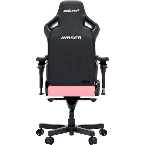 Καρέκλα Gaming Anda Seat Kaiser 4 V2 XLarge με 6D Μπράτσα Δερματίνης - Ροζ image 4