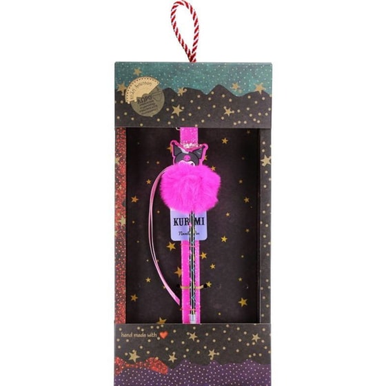 Λαμπάδα&nbsp;Synchronia&nbsp;Στυλό&nbsp;Pom&nbsp;Pom&nbsp;Kuromi&nbsp;Pink image 0