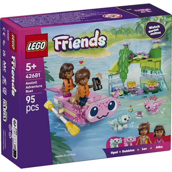 LEGO® Friends Axolotl Adventure Boat (42681) image 0