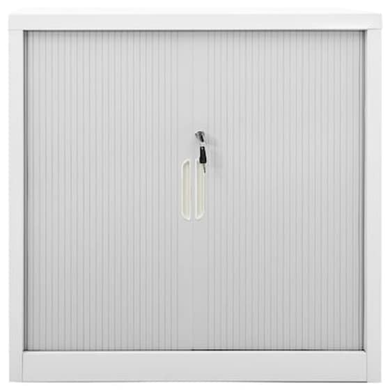 Ντουλάπι Γραφείου VidaXL από Ατσάλι 90x40x90 cm - Γκρι image 4