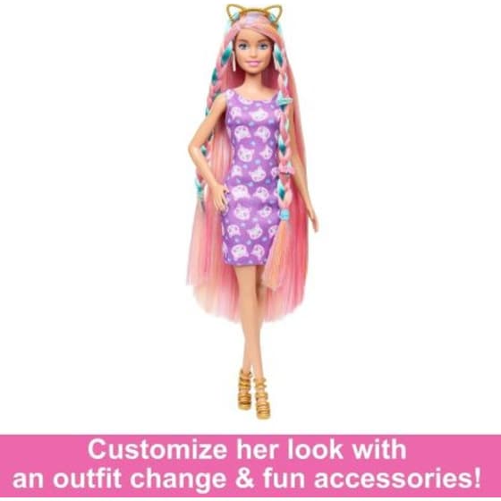 Παιχνιδολαμπάδα Mattel Barbie: Fun N Fancy Doll And Accessories (JDC85) image 5