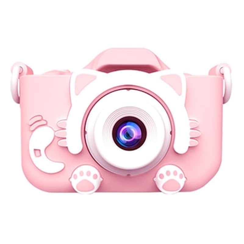 OEM Compact Παιδική Φωτογραφική Μηχανή X200 - Ροζ