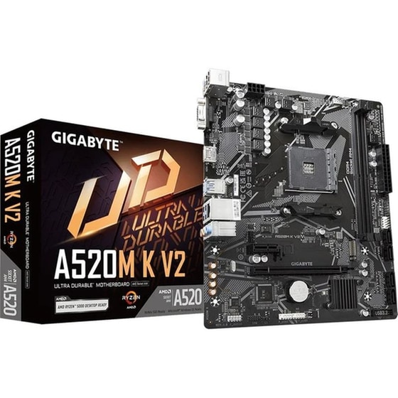 Μητρική Gigabyte A520MK V2 1.0 Socket AM4, DDR4 image 1