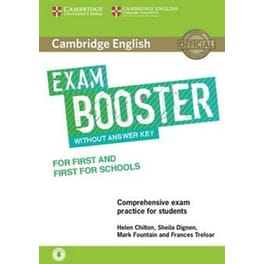 Cambridge English Exam Booster for First and First for Schools Without Answer Key with Audio