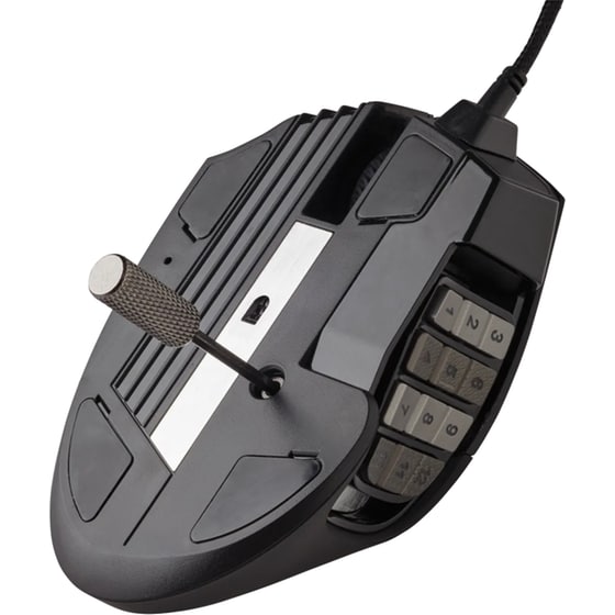 Corsair Scimitar RGB Elite Gaming Ενσύρματο Ποντίκι 18000 DPI Μαύρο image 9