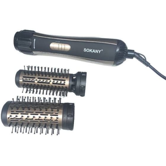 Ηλεκτρική Βούρτσα Μαλλιών SOKANY SD-903 1000 W για Μπούκλες και Ίσιωμα image 4