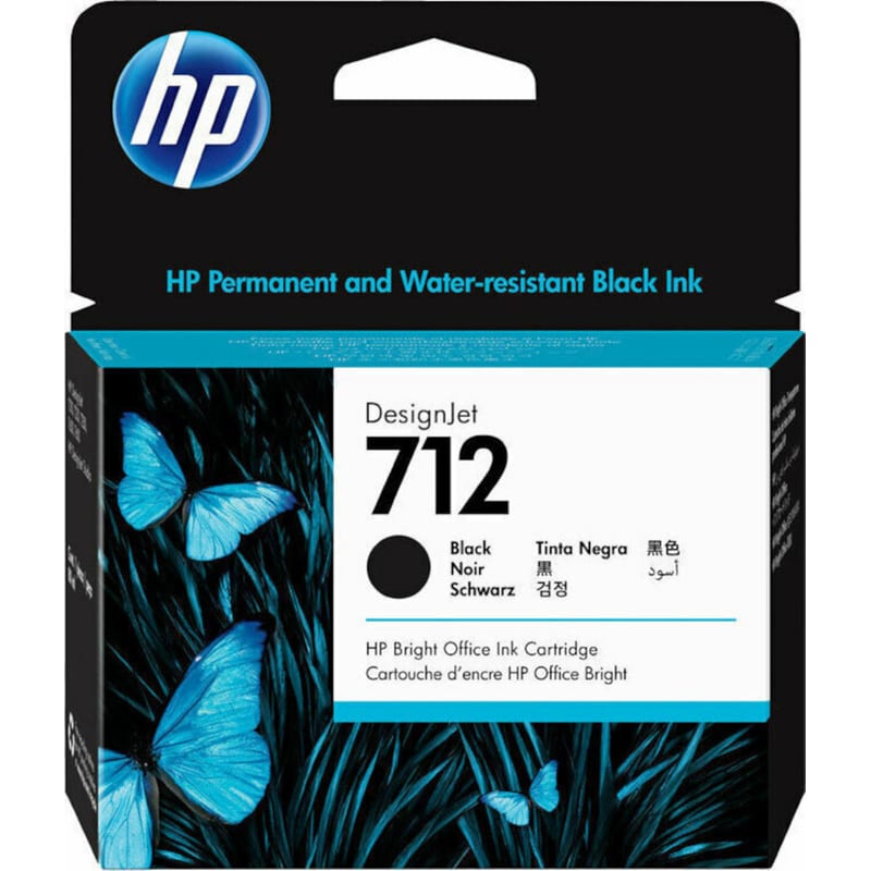 Μελάνι HP 712 Μαύρο 38ml - 3ED70A
