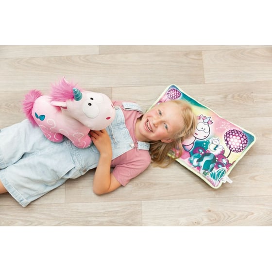 Λούτρινο NICI Μαξιλάρι Unicorn Midnight Floral (43x25 cm) image 2