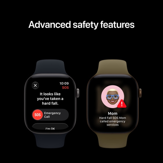 Apple Watch Series 12 GPS + Cellular 42mm Dark Bronze Aluminium Case with Dark Bronze Milanese Loop image 5