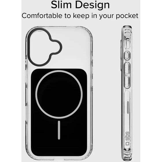 Θήκη Apple iPhone 17 - SBS Block MagSafe Magnetic Cover - Black image 5