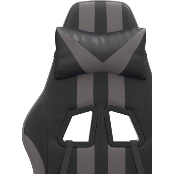 Καρέκλα Gaming VIDAXL 3143822 από Τεχνητό Δέρμα - Γκρι image 7
