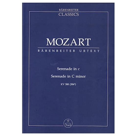 Βιβλίο Για Σύνολα Barenreiter Mozart - Serenade In C Minor [pocket Score] image 0