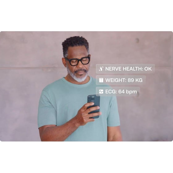 WITHINGS Body Scan Ψηφιακή Ζυγαριά Σώματος Μαύρο image 5