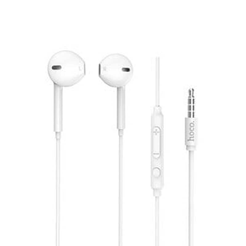 HOCO Ακουστικά Handsfree Hoco M55 3.5mm Jack - Λευκό