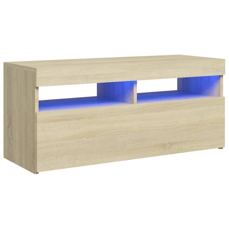 VIDAXL Έπιπλο Τηλεόρασης VidaXL από Μοριοσανίδα 90x35x40cm - Καφέ