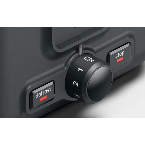 BOSCH TAT3P424 DESIGNLINE 2 Θέσεων 970W Κόκκινο Φρυγανιέρα image 3