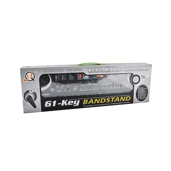Electronic Keyboard Αρμόνιο 61 Πλήκτρων Καραόκε Με Αυτόματες Συγχορδίες Και Μικρόφωνο, Karaoke image 3