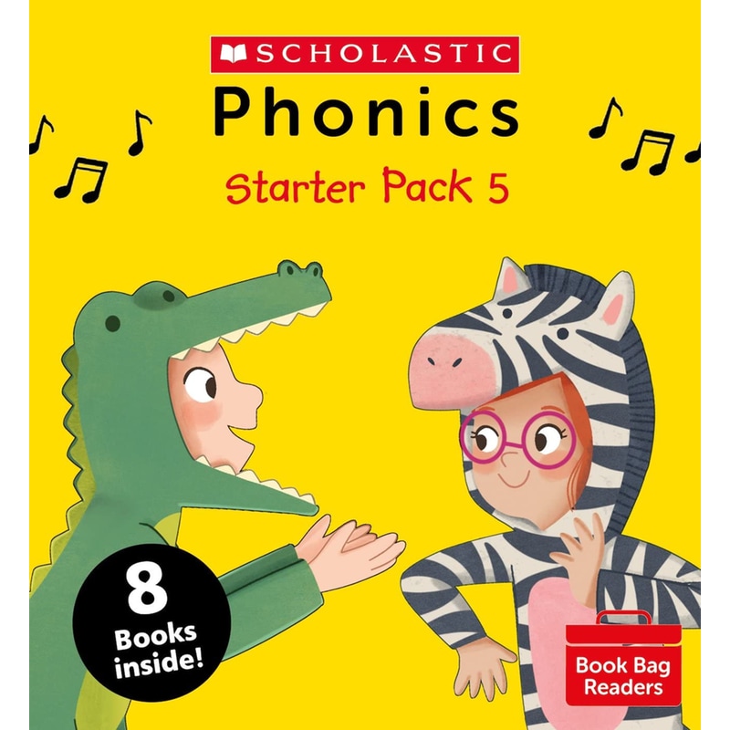 Phonics Book Bag Readers 8 Books: Starter Pack 5