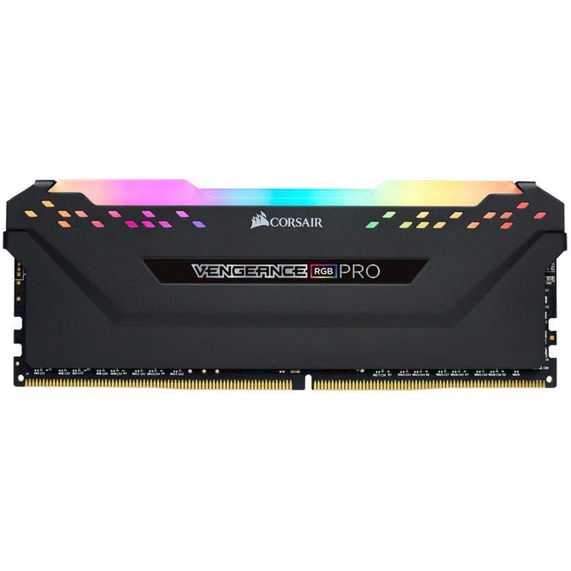 CORSAIR Μνήμη Ram Corsair Vengeance RGB Pro 8GB(1 X 8GB) DDR4 DRAM 3600MHz - Black