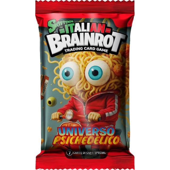 Italian Brainrot Skifidol Σειρά Alpha "Universo Psichedelico"  - 1 Φακελάκι (7 Κάρτες) image 2