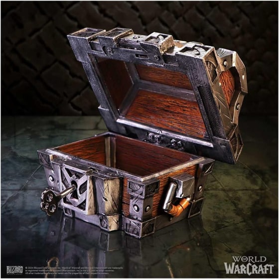 Αγαλματίδιο Nemesis Now: World of Warcraft - Silverbound Treasure Chest Box (13cm) image 5