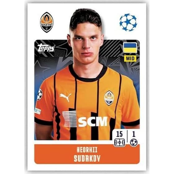 Topps Αυτοκόλλητα UEFA Champions League 24/25 1 Φακελάκι image 3