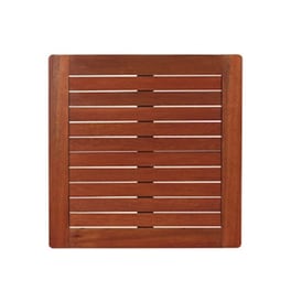 Επιφάνεια Τραπεζιού Woodwell 4 τμχ από Ξύλο φ70x70 cm - Καφέ