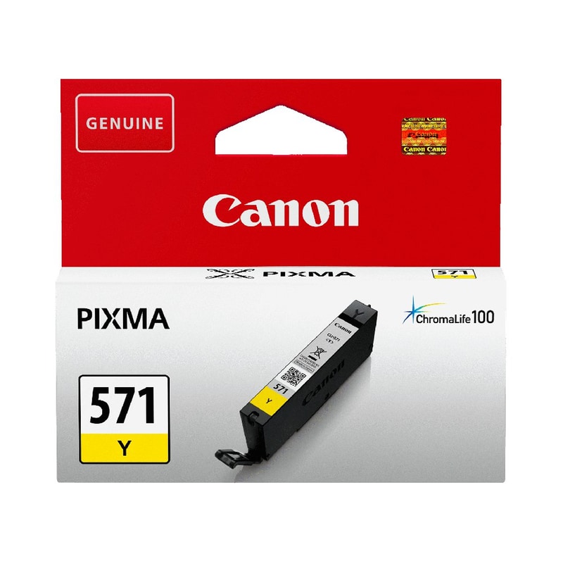 CANON Canon CLI-571 Κίτρινο Μελάνι Εκτυπωτή 0388C001