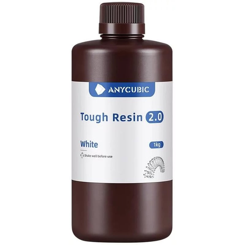 ANYCUBIC Ρητίνη 3D Εκτυπωτή Anycubic Tough Resin 2.0 1kg - Λευκό