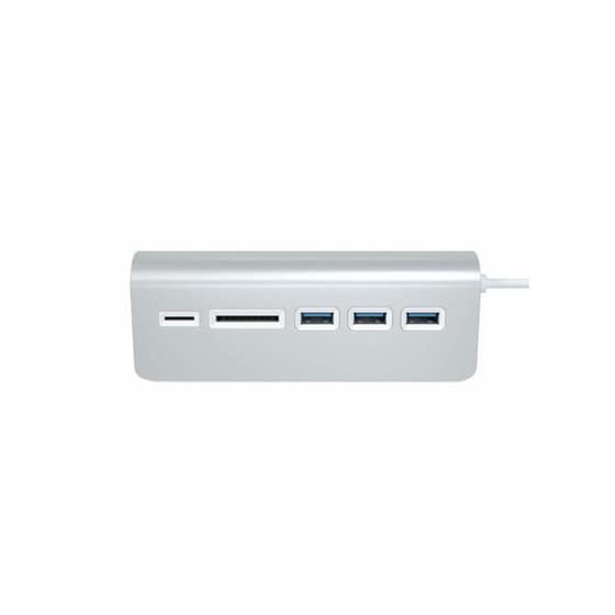 Aluminum Hub & Card Reader Satechi - Ασημί image 2