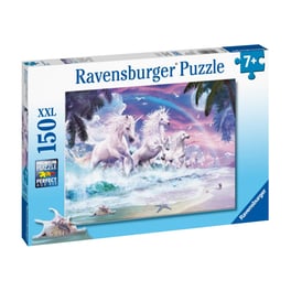 Ravensburger 150-piece Beach Puzzle, Puzzle, Brainteaser, Boy, Children, Girls Toys, Games, Unicorns