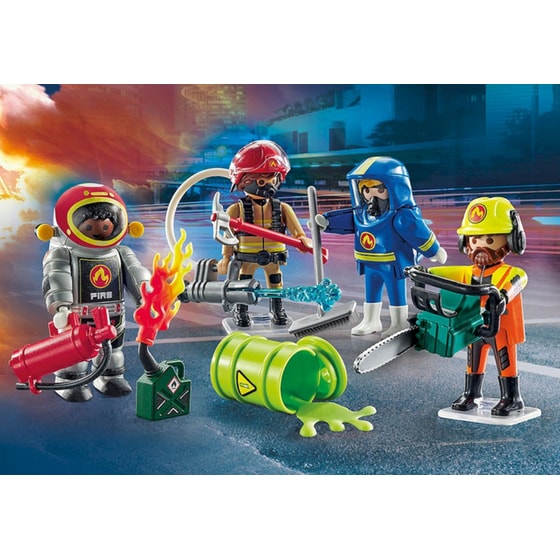 PLAYMOBIL® Action Heroes My Figures: Επιχείρηση Πυροσβεστικής (71468) image 1