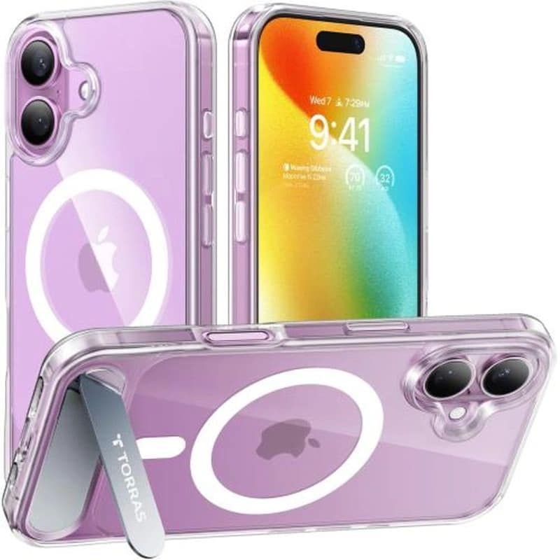 Θήκη Apple iPhone 16 - Torras Pstand - Transparent
