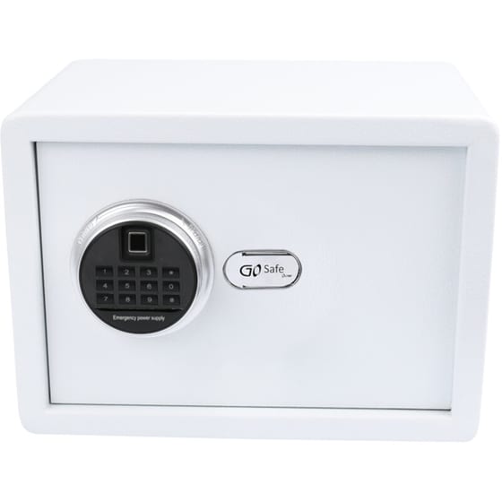 Χρηματοκιβώτιο Olympia GOSafe 2.0 120FP GR 16L με Δαχτυλικό Αποτύπωμα 25x35x25cm - Λευκό image 3