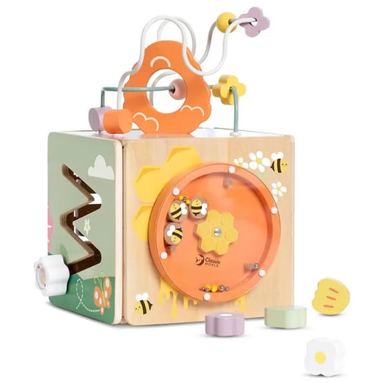 Ξύλινο Παιχνίδι CLASSIC WORLD Honeybee Activity Cube image 2