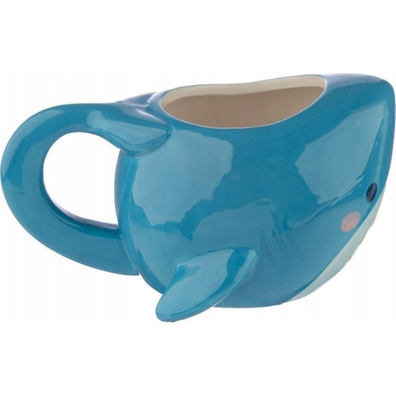 Κούπα 3D Puckator Κεφάλι Καρχαρία Κεραμική Δολομίτη 400 ml - Μπλε image 2
