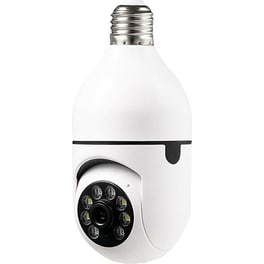 Ασύρματη IP Spy Camera JT8177 WiFi Λάμπα 1080p με Υποδοχή Κάρτας Μνήμης